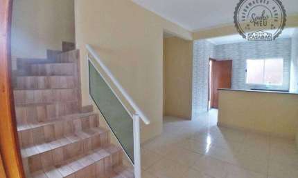 Casa com 2 dormitórios à venda, 65 m² por R$ 295.000,00 - Tude Bastos - Praia Grande/SP