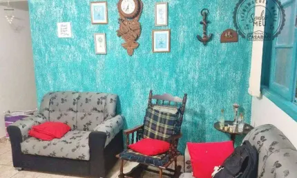 Casa com 2 dormitórios à venda, 81 m² por R$ 550.000,00 - Canto do Forte - Praia Grande/SP