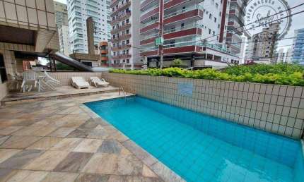 Apartamento com 2 dormitórios à venda, 80 m² por R$ 399.000,00 - Vila Assunção - Praia Grande/SP