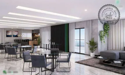 Apartamento com 2 dormitórios à venda, 82 m² por R$ 606.906,82 - Boqueirão - Praia Grande/SP