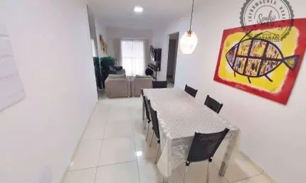 Apartamento com 3 dormitórios à venda, 100 m² por R$ 500.000,00 - Aviação - Praia Grande/SP