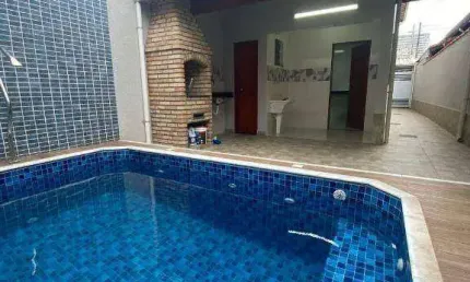 Casa com 3 quartos à venda na Avenida Guido Mangioca, Balneário Maracanã, Praia Grande