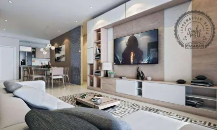 Apartamento com 2 quartos à venda na Avenida Presidente Kennedy, Guilhermina, Praia Grande