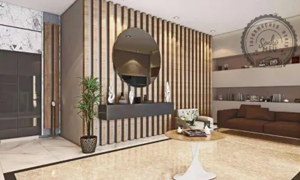 Apartamento com 2 dormitórios à venda, 80 m² por R$ 780.458,00 - Jardim Imperador - Praia Grande/SP