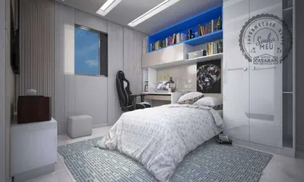 Apartamento com 3 dormitórios à venda, 129 m² por R$ 1.360.000,00 - Canto do Forte - Praia Grande/SP