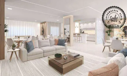 Apartamento com 2 quartos à venda na Rua Comendador Otto Carlos Golanda, Cidade Ocian, Praia Grande