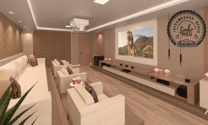 Apartamento com 3 quartos à venda na Rua Comendador Otto Carlos Golanda, Cidade Ocian, Praia Grande