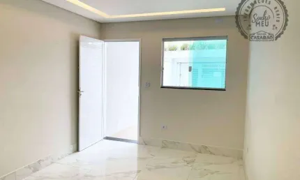 Casa em condomínio fechado com 2 quartos à venda na Rua Mathilde de Azevedo Setúbal, Vila Caiçara, Praia Grande