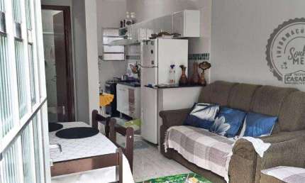 Casa em condomínio fechado com 2 quartos à venda na Rua Benedito Alves dos Santos, Jardim Imperador, Praia Grande