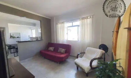 Apartamento com 1 quarto à venda na Avenida Paris - de 1 ao fim - lado ímpar, Canto do Forte, Praia Grande