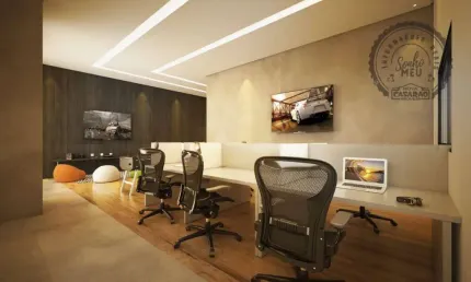 Apartamento com 3 dormitórios à venda, 129 m² por r$ 1.000.000,00 - canto do forte - praia grande/sp