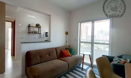 Apartamento com 1 quarto à venda na Rua Campinas, Boqueirão, Praia Grande
