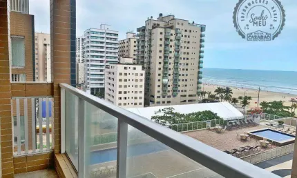 Apartamento com 1 quarto à venda na Rua Caribas, Aviação, Praia Grande