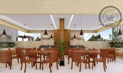 Apartamento com 2 dormitórios à venda, 76 m² por r$ 400.000,00 - aviação - praia grande/sp