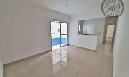 Apartamento com 1 dormitório à venda, 49 m² por r$ 463.000,00 - guilhermina - praia grande/sp