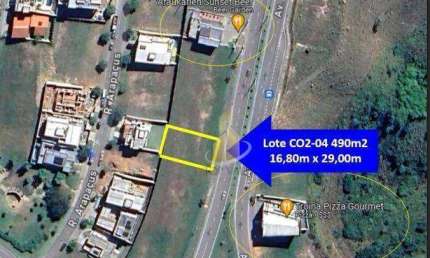 Terreno à venda, 490 m² por R$ 2.000.000 - Condomínio Residencial Alphaville - São José dos Campos/SP