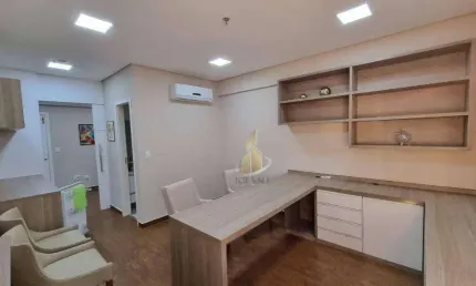 Sala para alugar, 31 m² por r$ 2.580,31/mês - jardim aquarius - são josé dos campos/sp