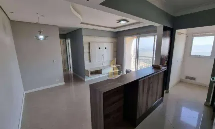 Apartamento com 2 dormitórios para alugar, 65 m² por r$ 3.910,00/mês - vila industrial - são josé dos campos/sp