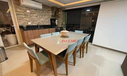 Apartamento com 3 dormitórios, 145 m² - venda por R$ 2.300.000,00 ou aluguel por R$ 17.100,00/mês - Jardim Maia - Guarulhos/SP