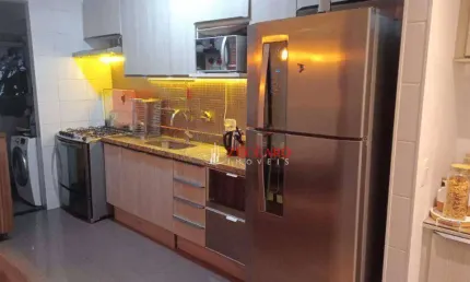 Apartamento com 3 dormitórios à venda, 83 m² por r$ 750.000,00 - jardim flor da montanha - guarulhos/sp