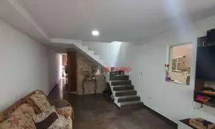 Sobrado à venda, 126 m² por r$ 650.000,01 - parque flamengo - guarulhos/sp