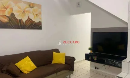 Sobrado com 3 dormitórios à venda, 156 m² por R$ 589.000,00 - Vila das Palmeiras - Guarulhos/SP