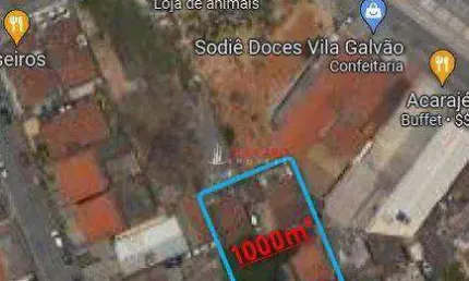 ´ÁREA P VENDA E INCORPORAÇÃO, COM 1000 m² por R$ 3.000.000 - Vila Galvão - Guarulhos/SP