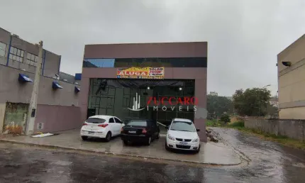 Galpão para alugar, 250 m² por r$ 8.500,00/mês - parque renato maia - guarulhos/sp