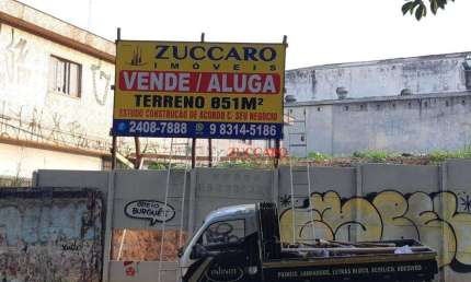 Terreno, 851 m² - venda por R$ 4.325.000,00 ou aluguel por R$ 26.475,00/mês - Jardim Santa Mena - Guarulhos/SP