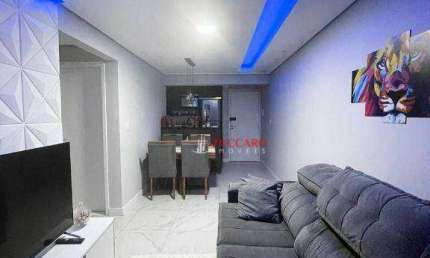 Apartamento com 2 dormitórios à venda, 57 m² por R$ 405.000,00 - Vila Trabalhista - Guarulhos/SP