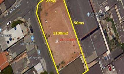 Área à venda, 1106 m² por R$ 3.875.000.000,00 - Picanco - Guarulhos/SP