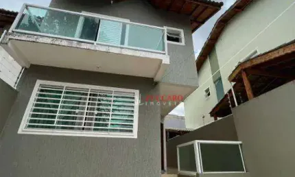 Sobrado com 3 dormitórios 1 suíte  à venda, 98 m² por R$ 679.000 - Jardim Santa Clara - Guarulhos/SP