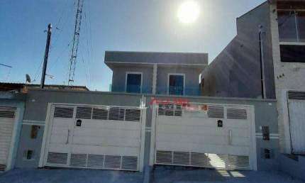 Sobrado com 2 dormitórios à venda, 96 m² por R$ 450.000,01 - Parque Residencial Scaffid II - Itaquaquecetuba/SP