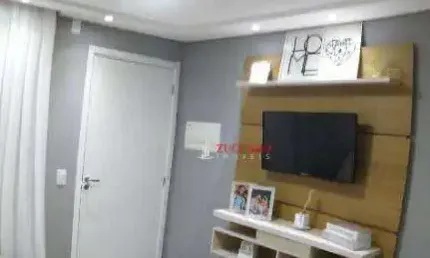 Apartamento com 2 dormitórios à venda, 37 m² por R$ 215.000,01 - Jardim Albertina - Guarulhos/SP