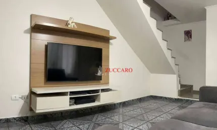 Sobrado com 3 dormitórios à venda, 134 m² por r$ 595.000,00 - vila rosália - guarulhos/sp