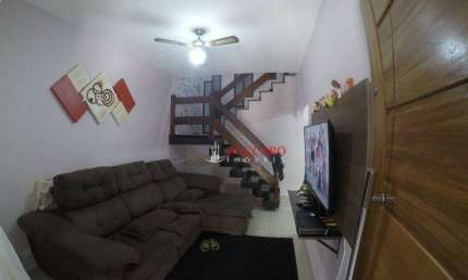 Sobrado com 3 dormitórios à venda, 229 m² por R$ 745.000,00 - Vila Augusta - Guarulhos/SP
