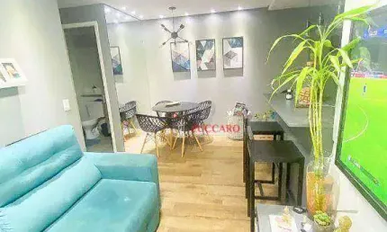 Apartamento com 2 dormitórios à venda, 62 m² por R$ 540.000,00 - Macedo - Guarulhos/SP