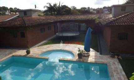 Casa com 4 dormitórios à venda, 540 m² por R$ 2.800.000,00 - Jardim Itaperi - Atibaia/SP
