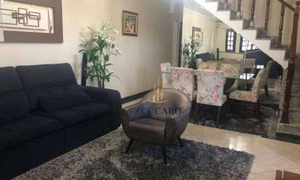 Sobrado com 3 dormitórios à venda, 220 m² por R$ 900.000,00 - Vila Augusta - Guarulhos/SP