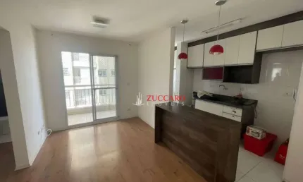 Apartamento com 2 dormitórios para alugar, 50 m² por R$ 2.715,20/mês - Gopoúva - Guarulhos/SP