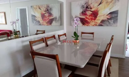 Apartamento venda 154 m² por r$ 9.500/mês - jardim flor da montanha - guarulhos/sp