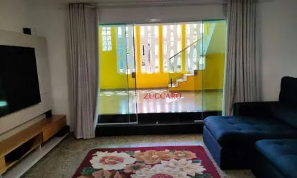 Sobrado com 4 dormitórios à venda, 300 m² por r$ 1.300.000,00 - jardim terezópolis - guarulhos/sp