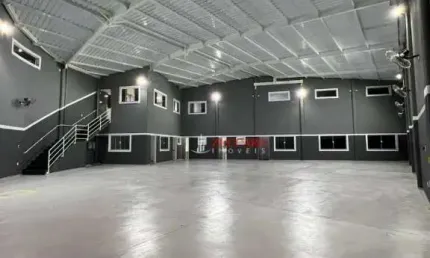 Galpão para alugar, 500 m² por r$ 17.091,67/mês - cidade jardim cumbica - guarulhos/sp