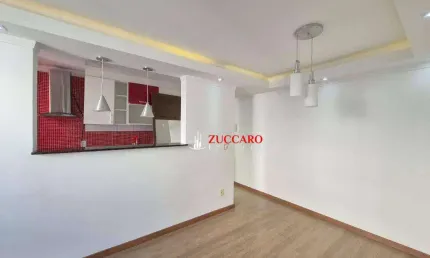 Apartamento com 2 dormitórios para alugar, 44 m² por r$ 1.900,00/mês - vila rio de janeiro - guarulhos/sp