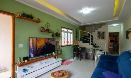 Sobrado com 3 dormitórios à venda, 130 m² por R$ 779.000,00 - Parque Renato Maia - Guarulhos/SP