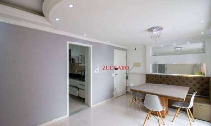 Apartamento com 3 dormitórios à venda, 68 m² por R$ 480.000,00 - Vila das Bandeiras - Guarulhos/SP