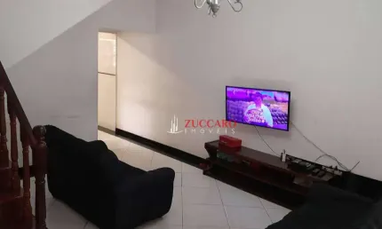 Sobrado com 3 quartos, edícula com banheiro e 2 vagas de garagens a venda na vila barros em guarulhos