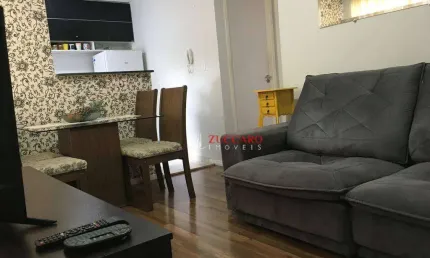 Apartamento com 2 dormitórios à venda, 45 m² por r$ 199.000,00 - vila alzira - guarulhos/sp