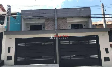 Sobrado com 3 dormitórios à venda, 170 m² por r$ 1.033.500,00 - parque continental ii - guarulhos/sp