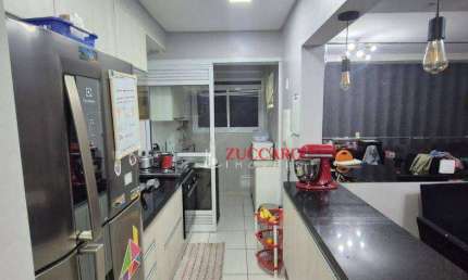 Apartamento com 2 dormitórios à venda, 62 m² por R$ 555.000,00 - Vila Augusta - Guarulhos/SP